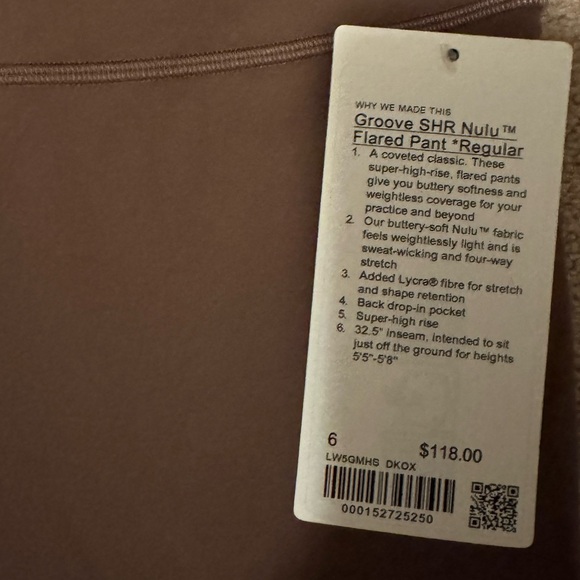 Lululemon Groove SHR Flared Pant - Picture 6 of 6